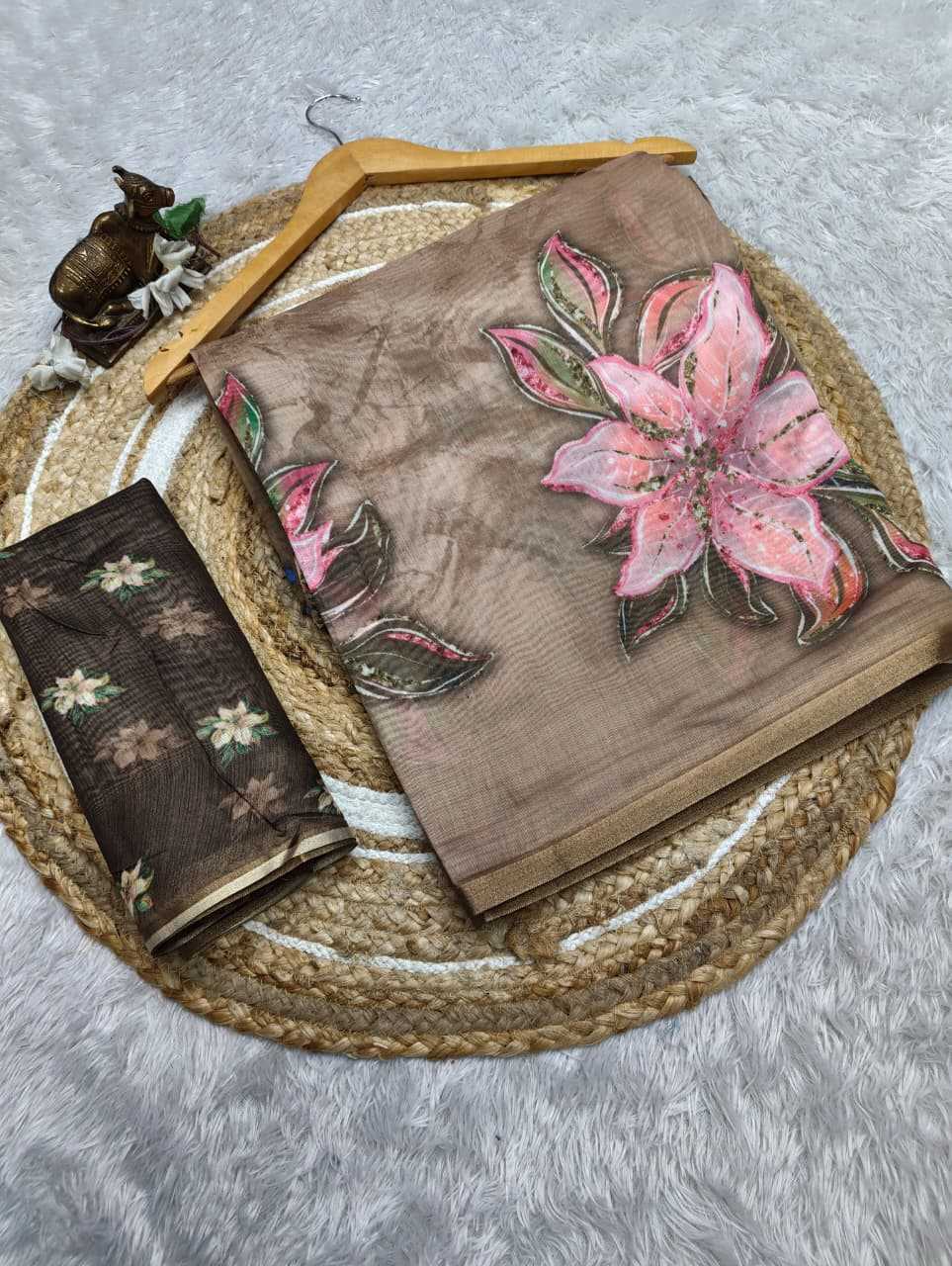 Chanderi Soft Printed Saree