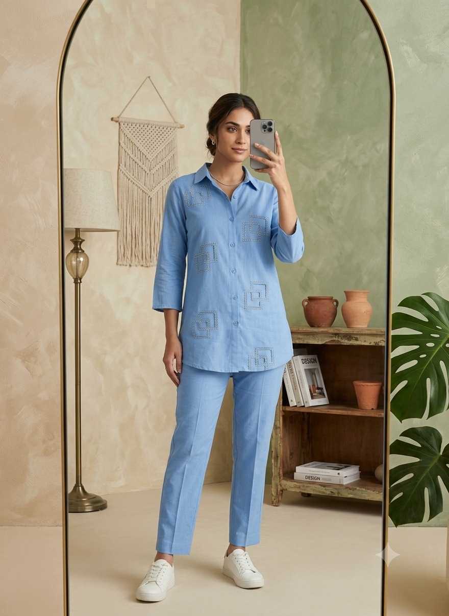 Chanderi Soft Designer Kurti