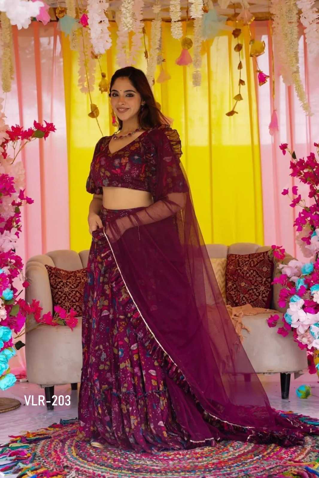 Chinon Designer Lehenga