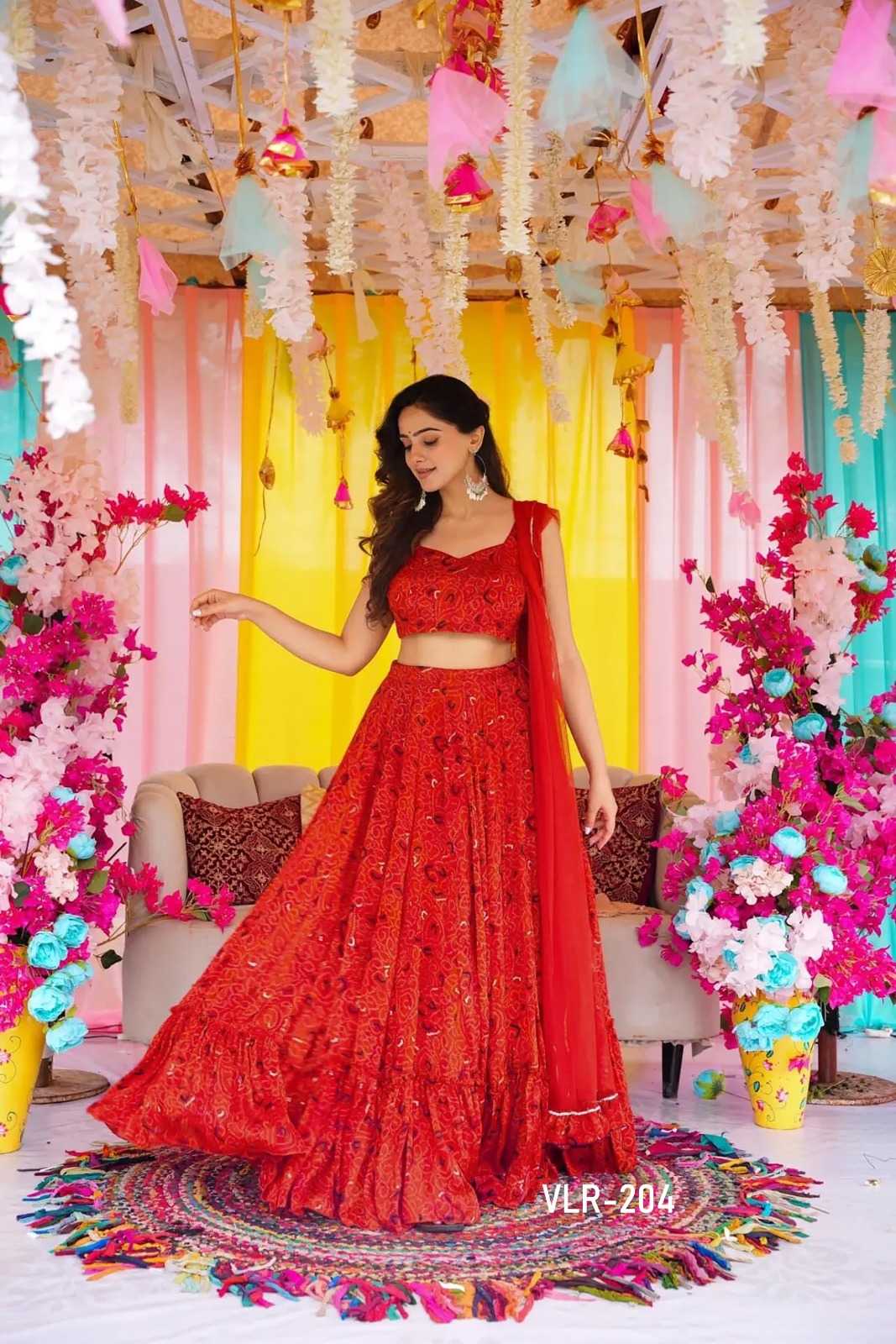 Chinon Designer Lehenga