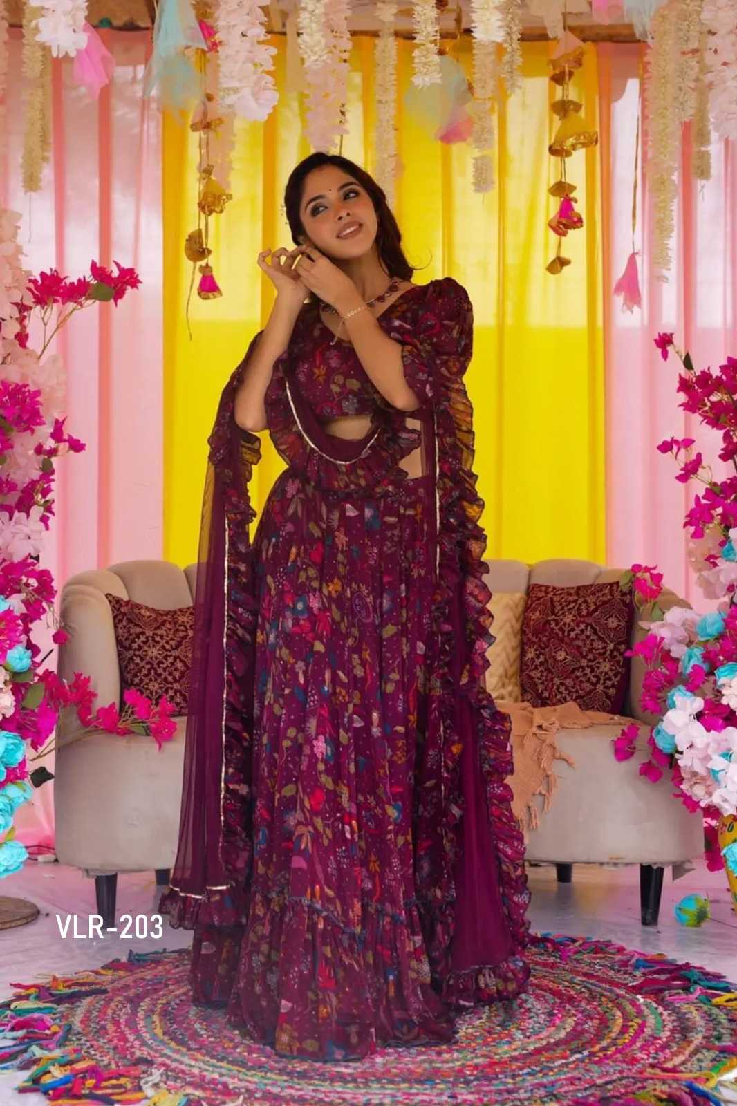 Chinon Designer Lehenga