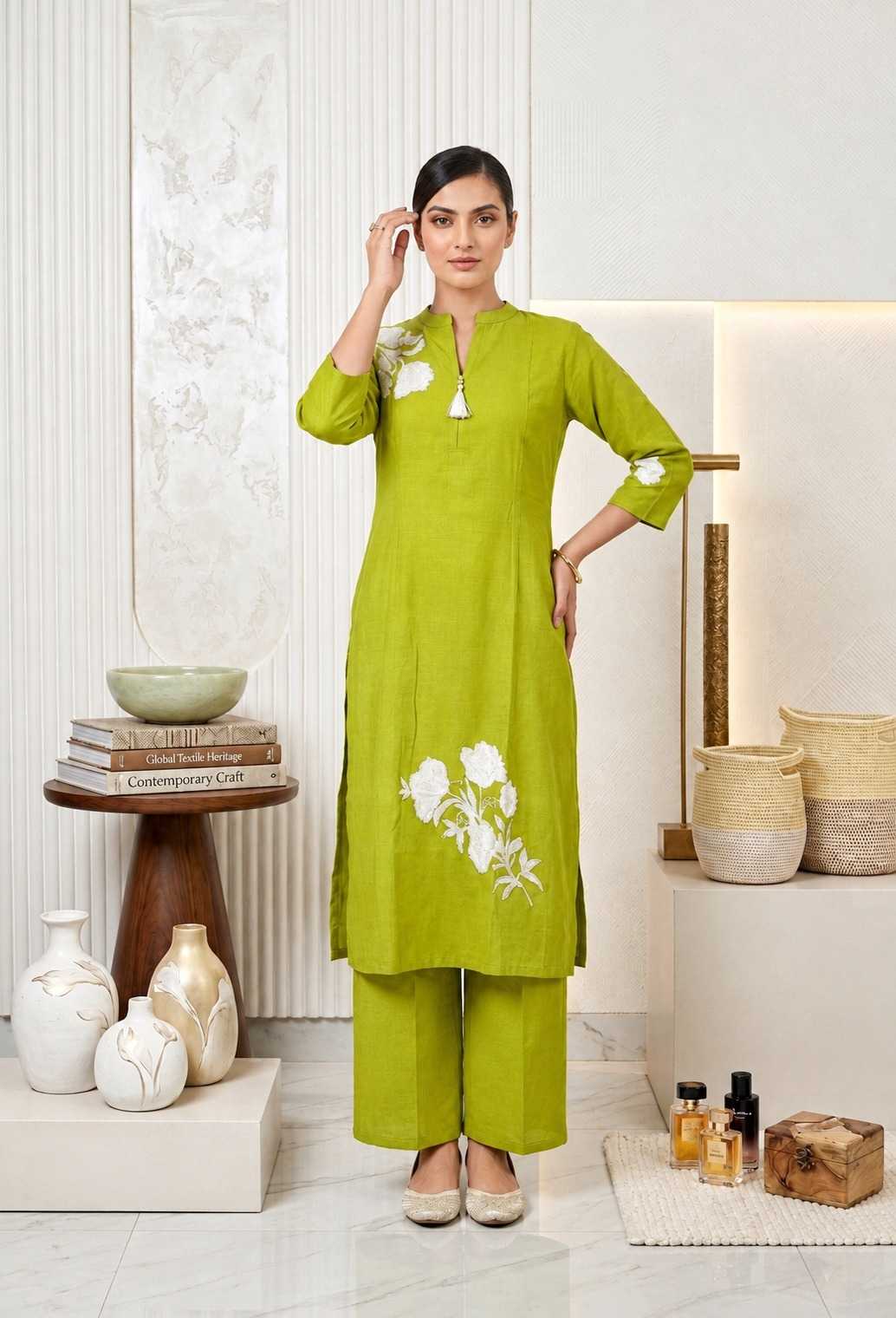 Chanderi Soft Ladies Suit