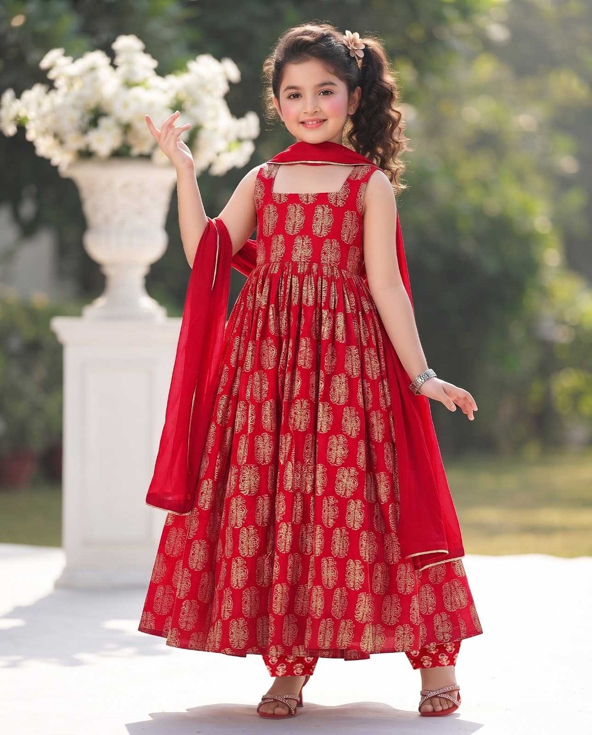 Muslin Kids Gown