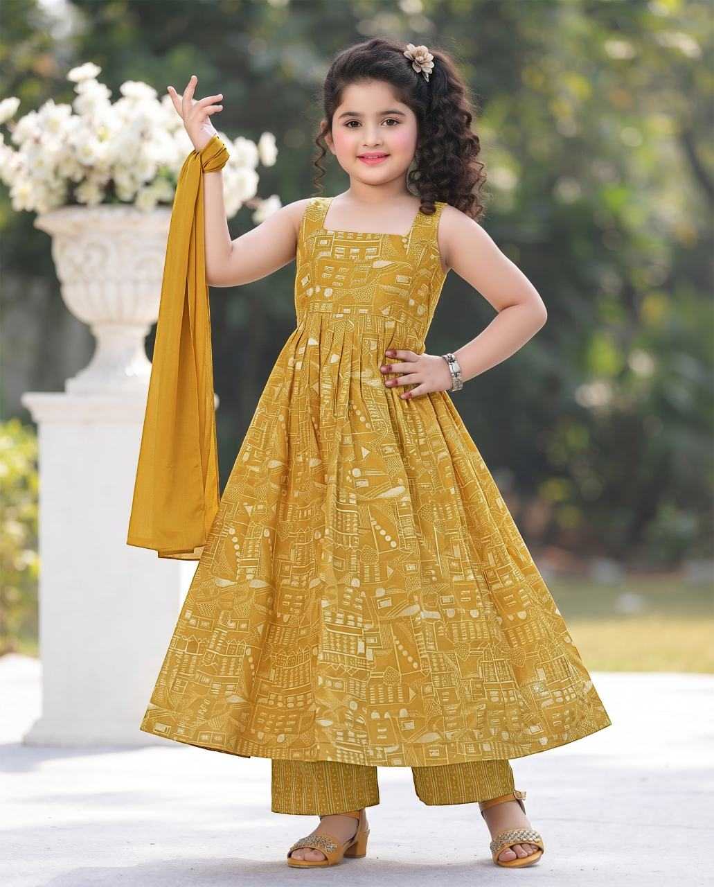 Muslin Kids Gown