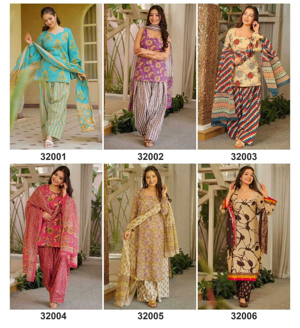 Cotton Cambric Printed Suit