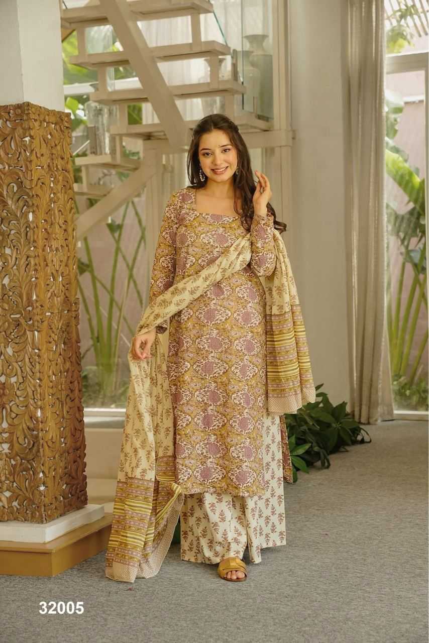 Cotton Cambric Printed Suit