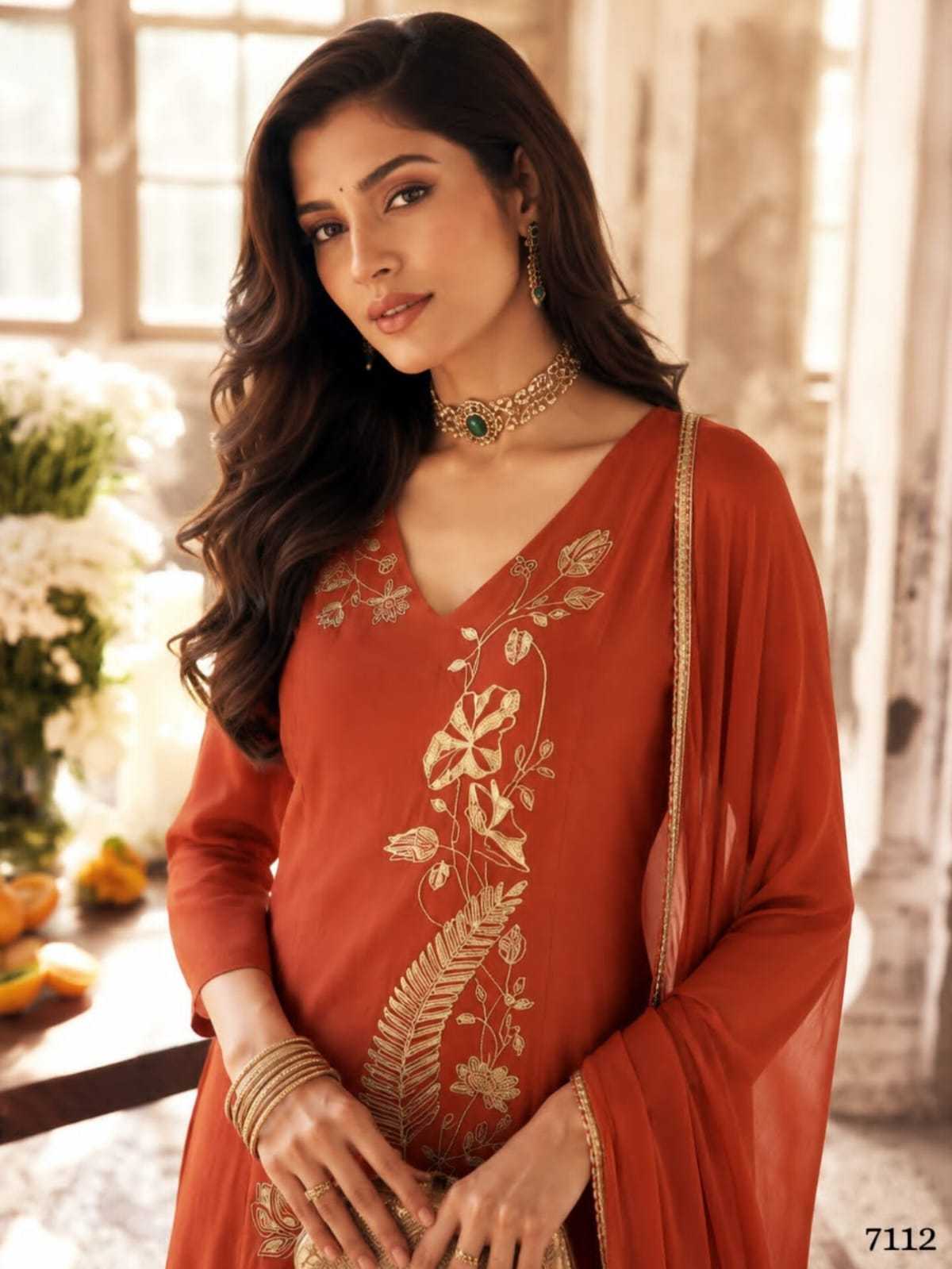 Chanderi Soft Ladies Silk Suit