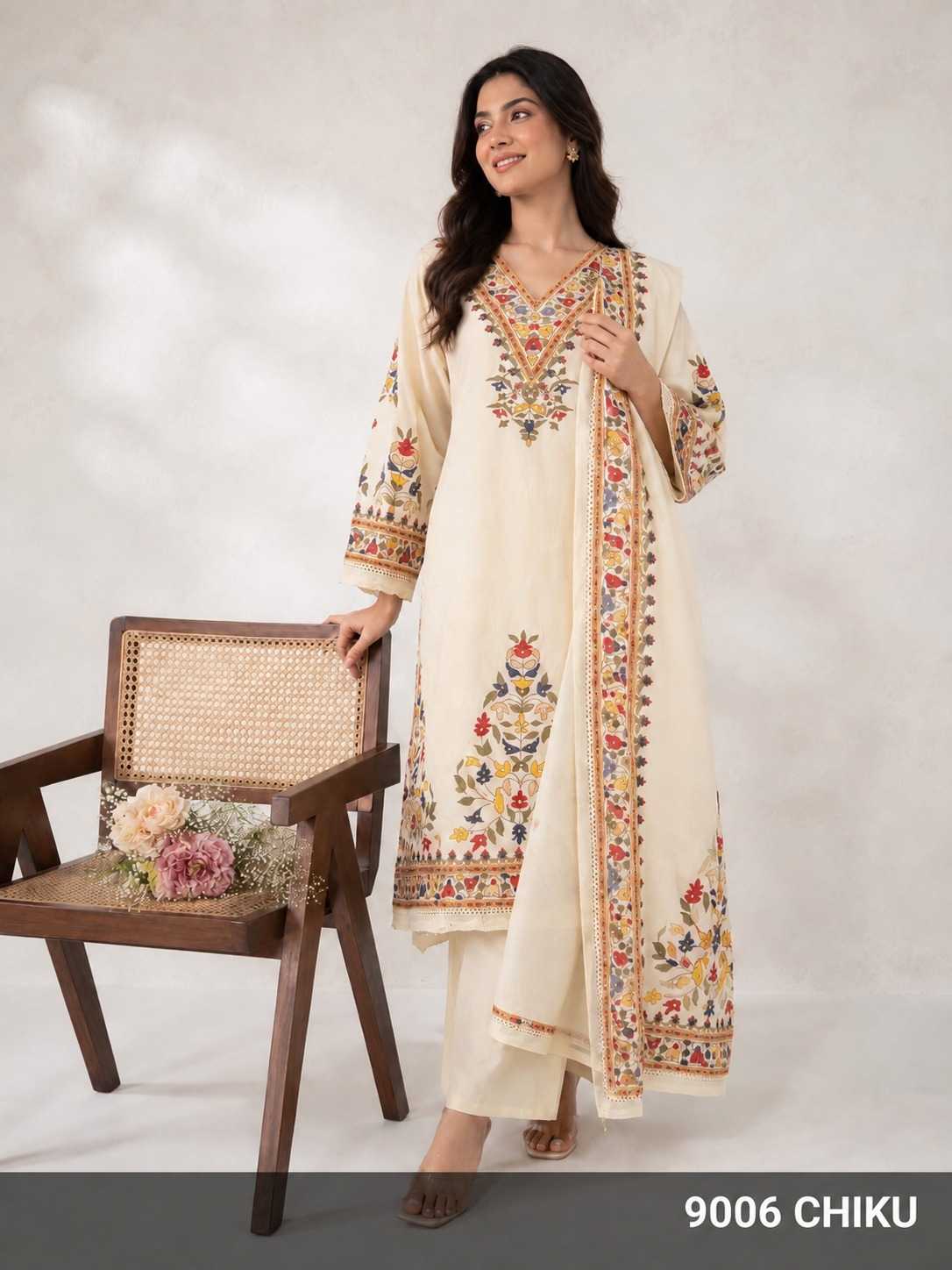 Pure Silk Printed Kurti