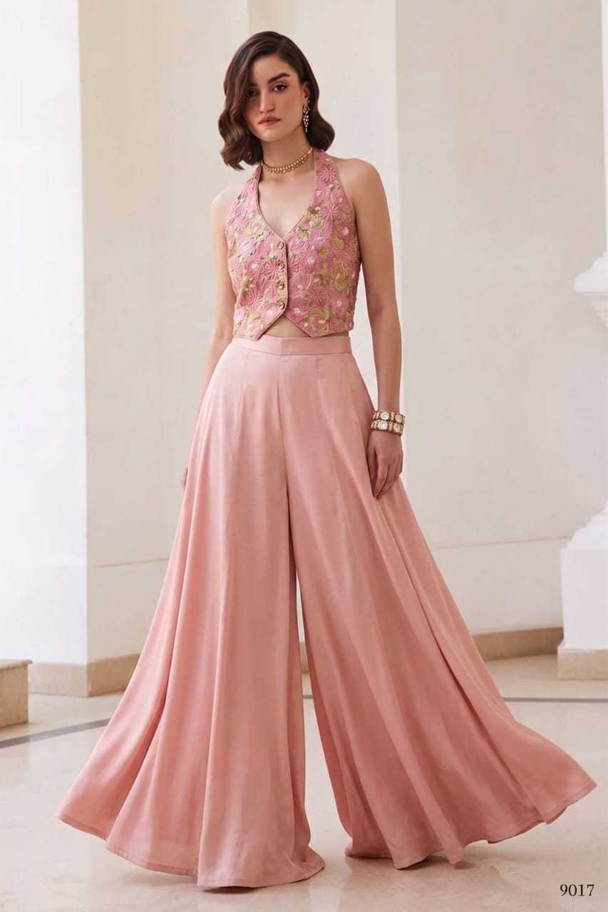 Soft Silk Palazzo Suit