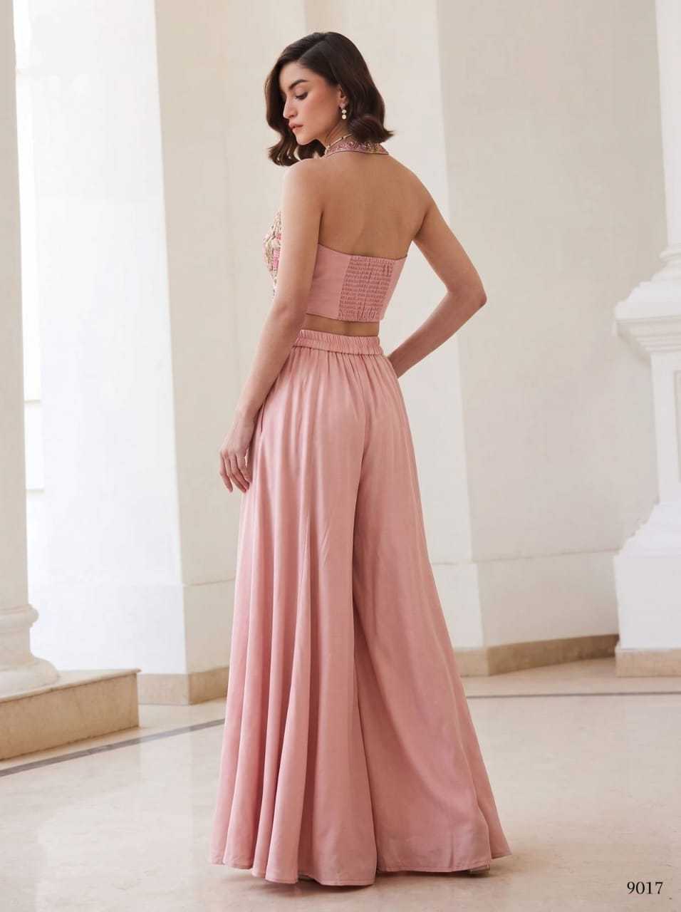 Soft Silk Palazzo Suit