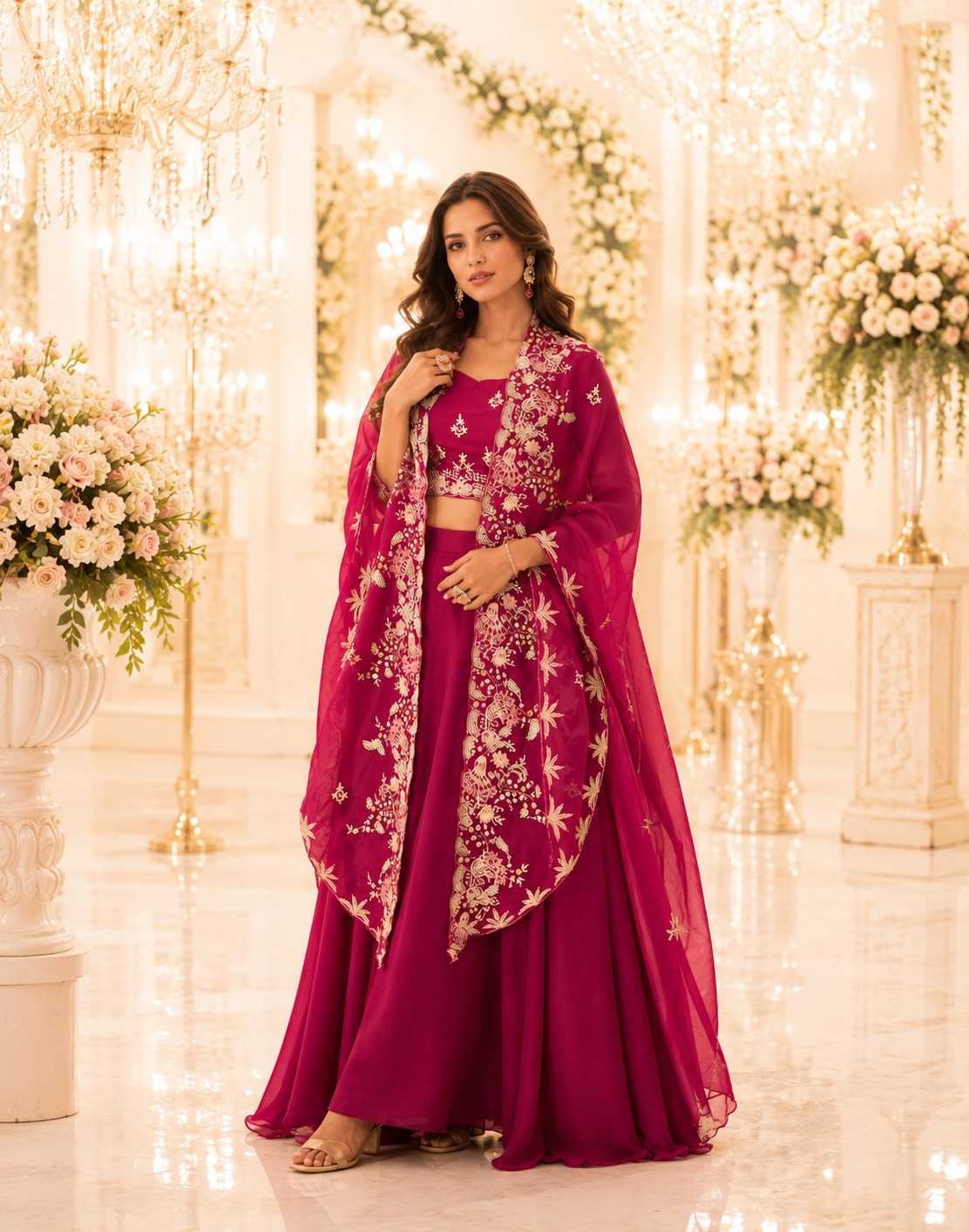 Avanti Chinon Embroidery Suit