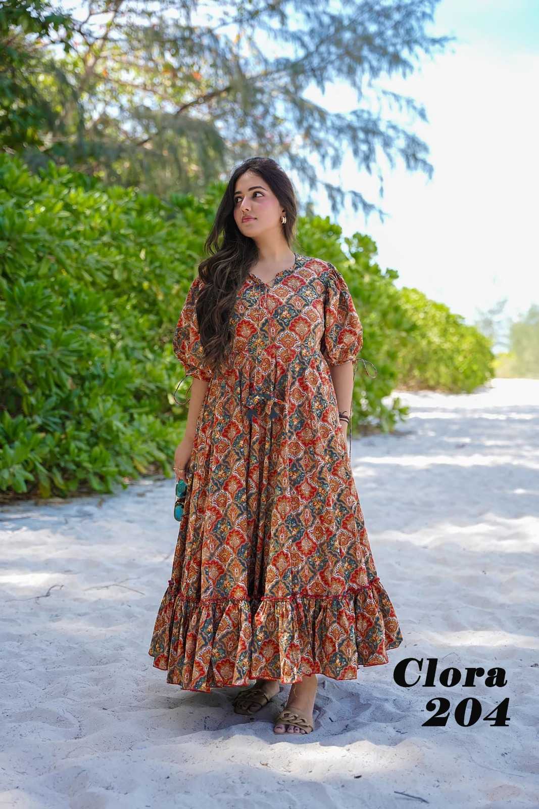 Rayon Fancy Gown