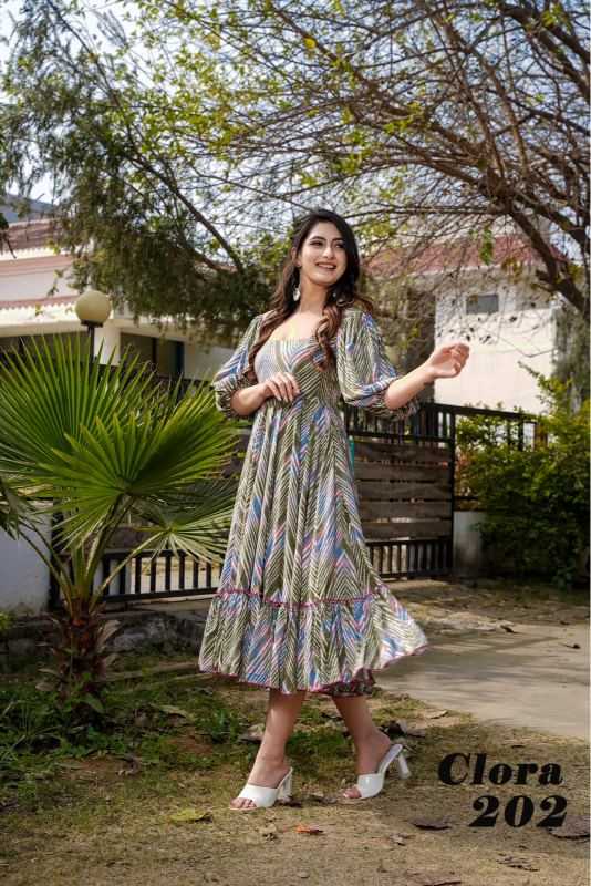 Rayon Fancy Gown