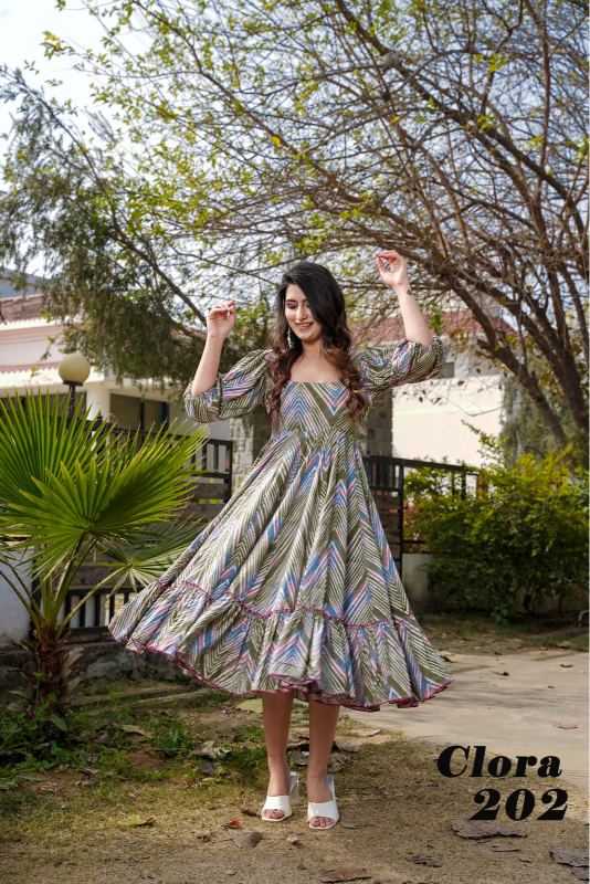 Rayon Fancy Gown