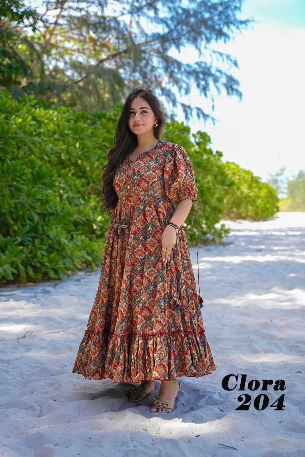 Rayon Fancy Gown