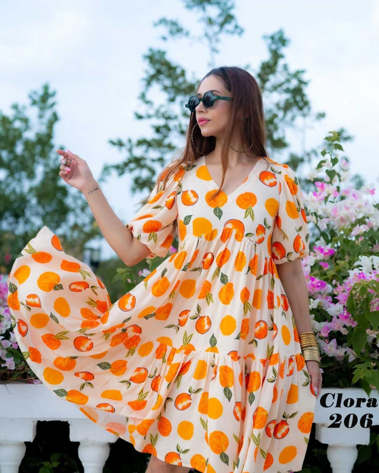 Rayon Fancy Gown