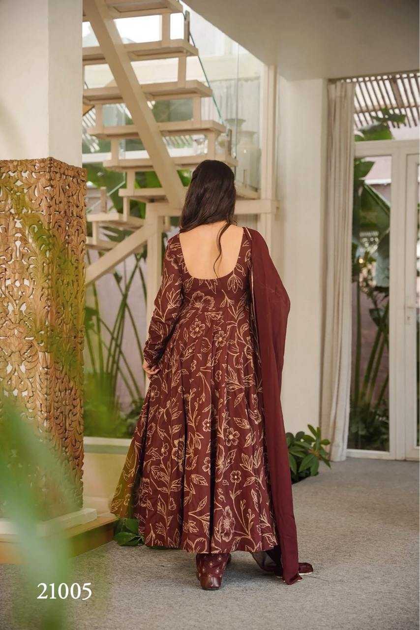 Clora Vol Muslin Designer Kurti