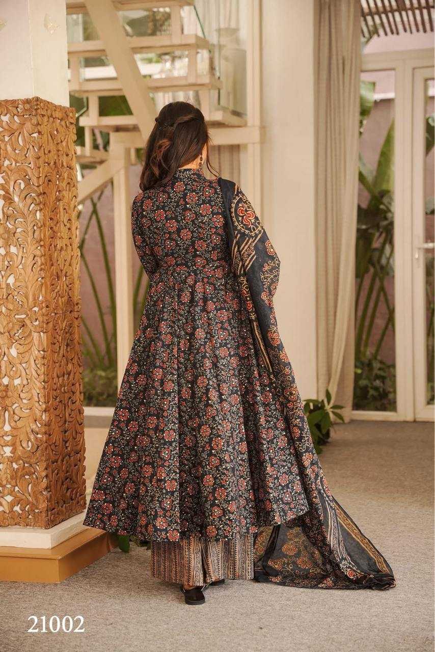 Clora Vol Muslin Designer Kurti