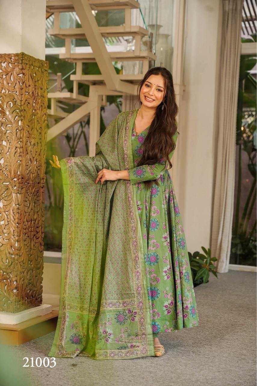 Clora Vol Muslin Designer Kurti