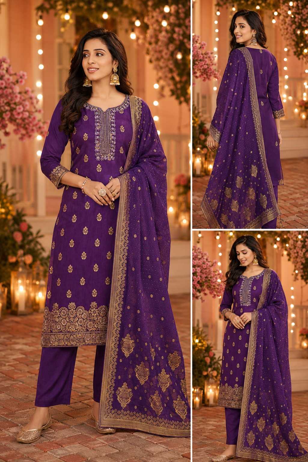 Dola Silk Party Wear Kurti