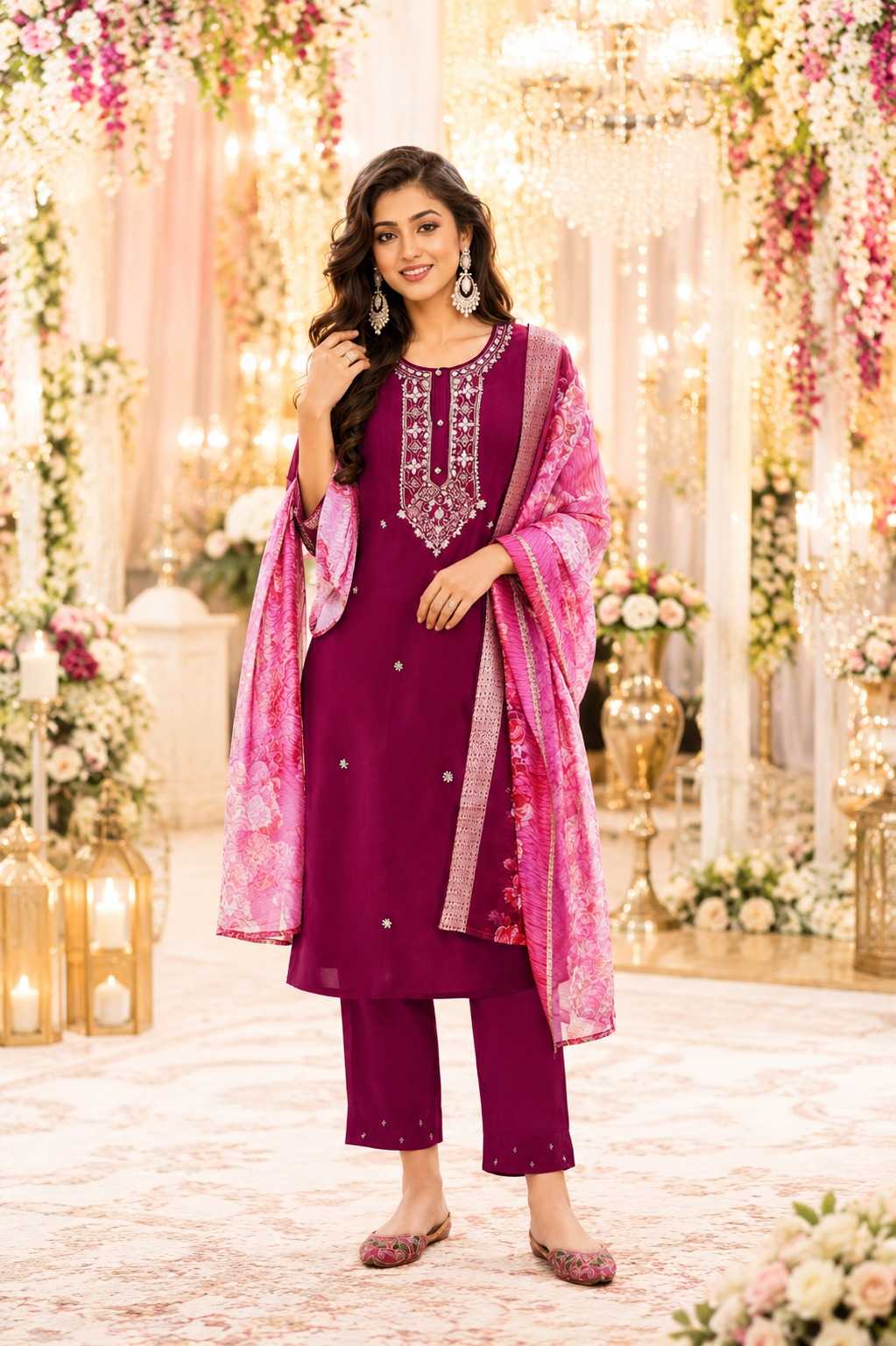 Dola Silk Designer Kurti