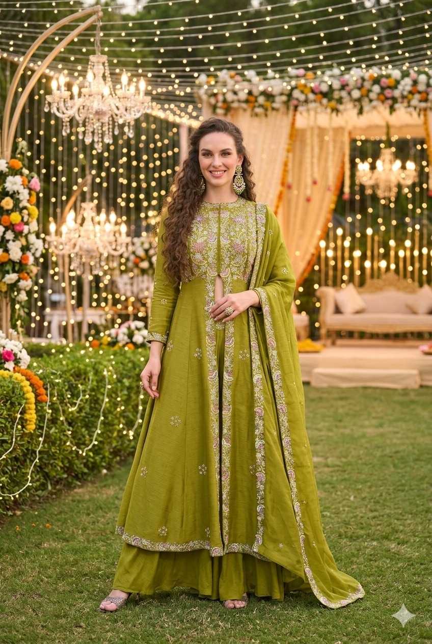 Krupa Premium Silk Embroidery Suit