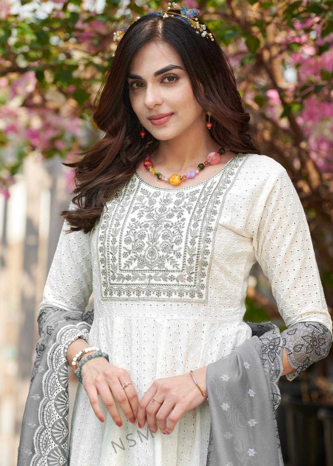 Kumb Kaya Cotton Embroidery Suit