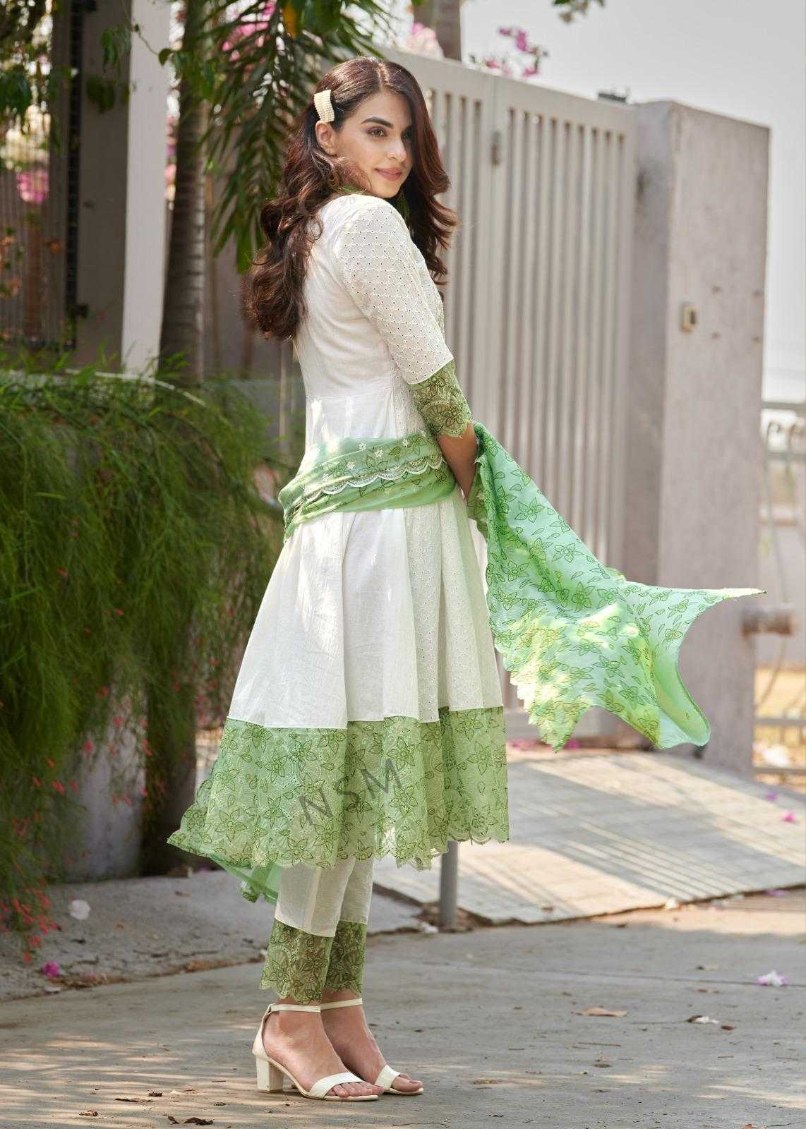Kumb Kaya Cotton Embroidery Suit