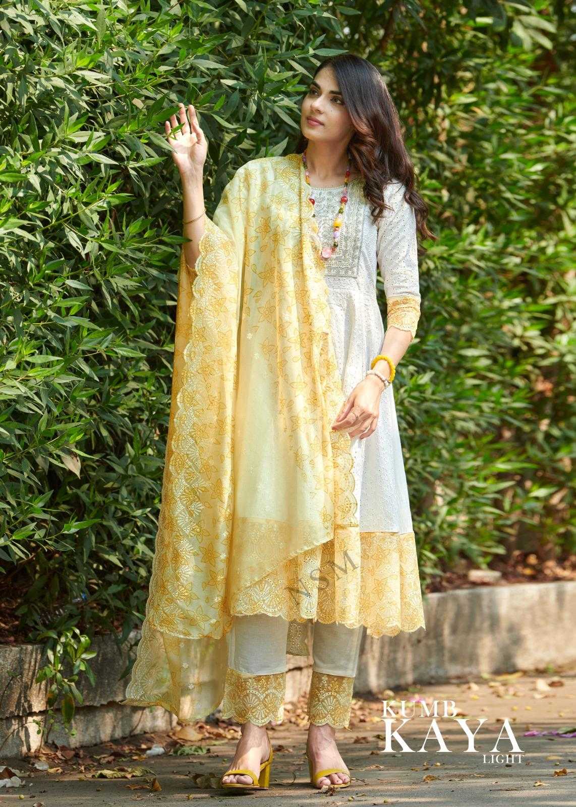 Kumb Kaya Cotton Embroidery Suit