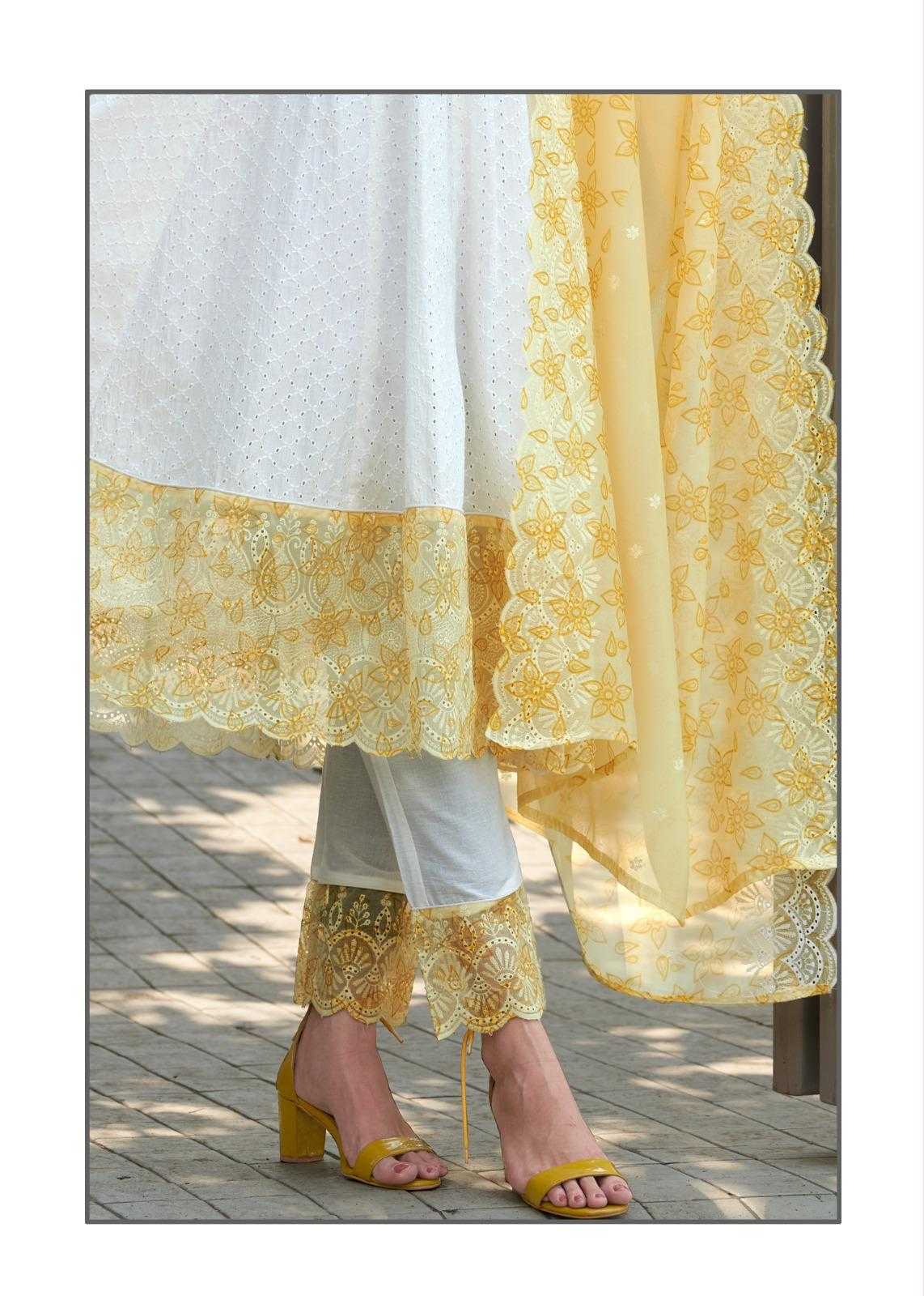 Kumb Kaya Cotton Embroidery Suit
