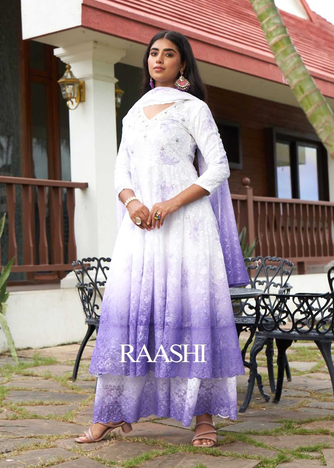 Kumb Raashi Georgette Printed Suit