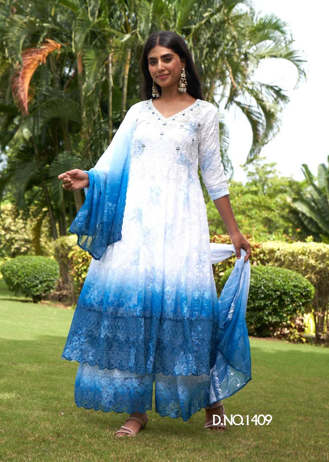 Kumb Raashi Georgette Printed Suit