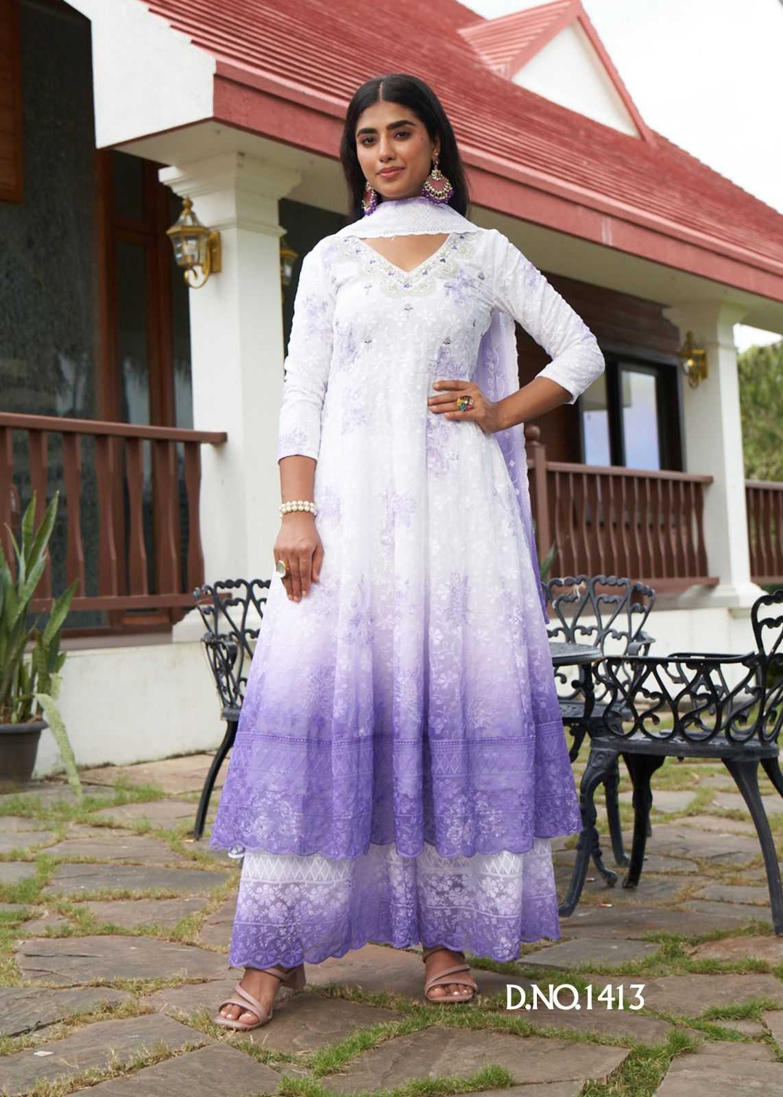 Kumb Raashi Georgette Printed Suit