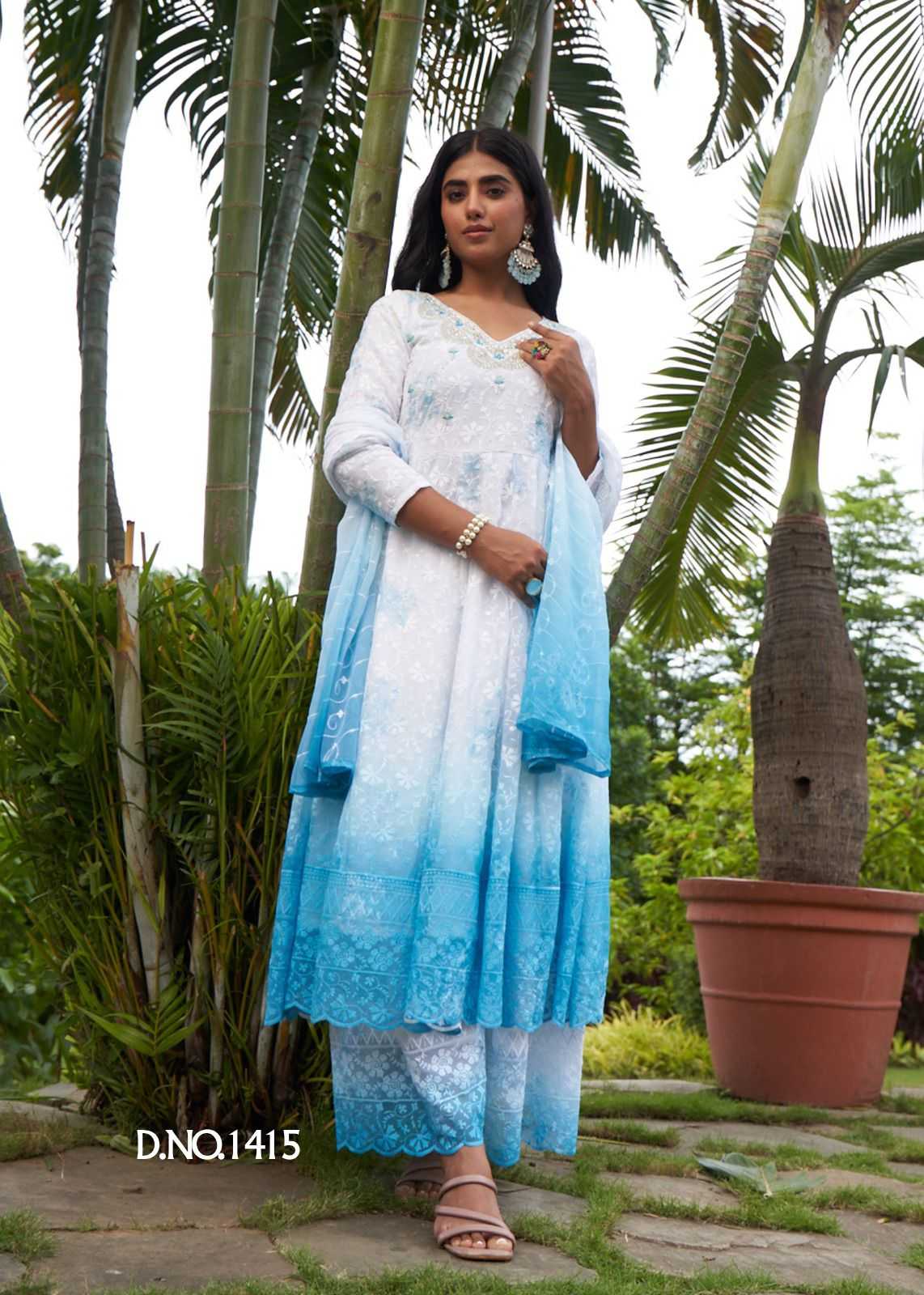 Kumb Raashi Georgette Printed Suit
