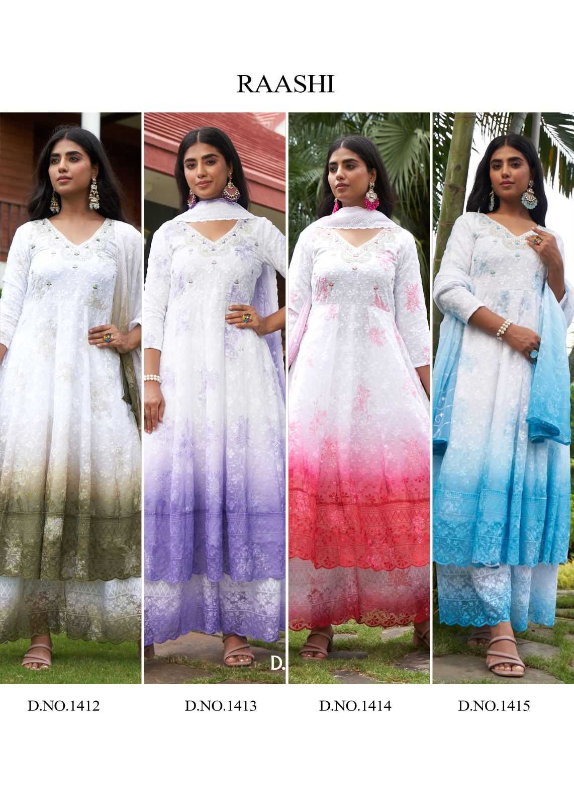 Kumb Raashi Georgette Printed Suit