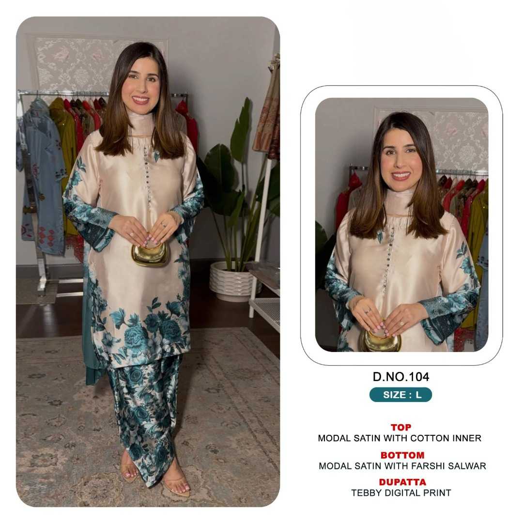 Rajnandini Satin Ladies Suit