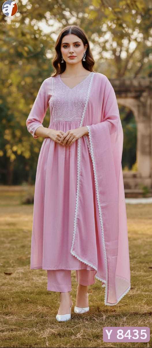 Rashika Chanderi Soft Designer Kurti