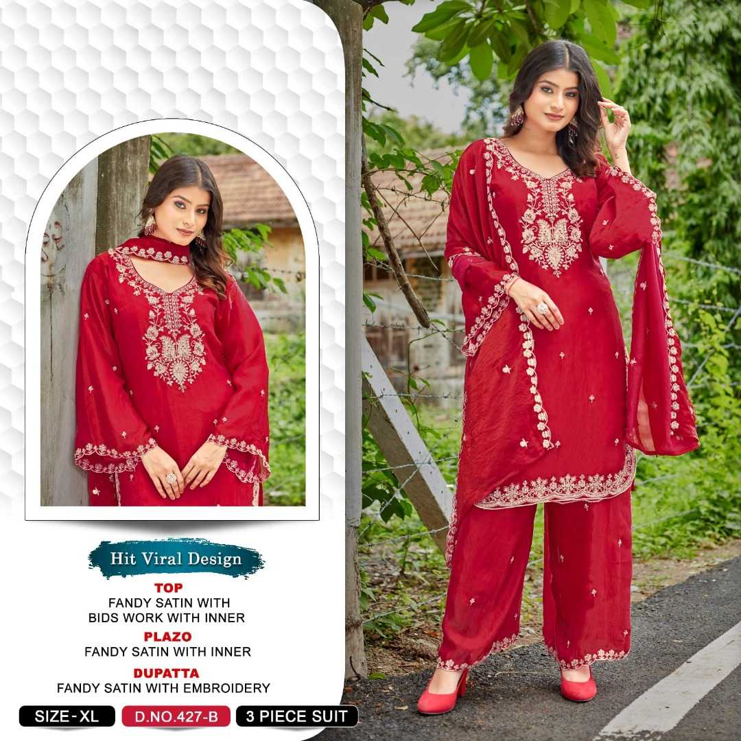Reetika Satin Ladies Suit