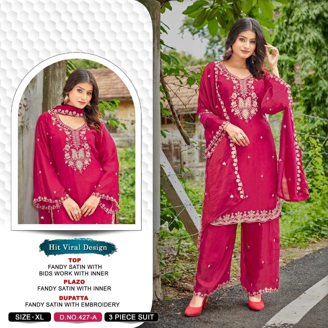 Reetika Satin Ladies Suit