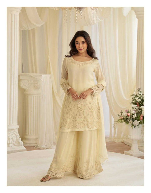 Sayuri MIX Georgette Embroidery Suit