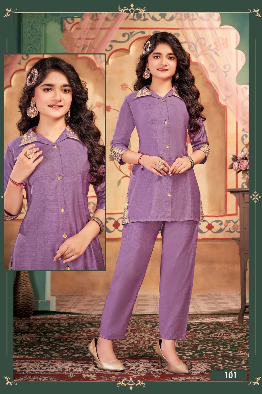 Star Girl Fancy Kids Co-ord Set