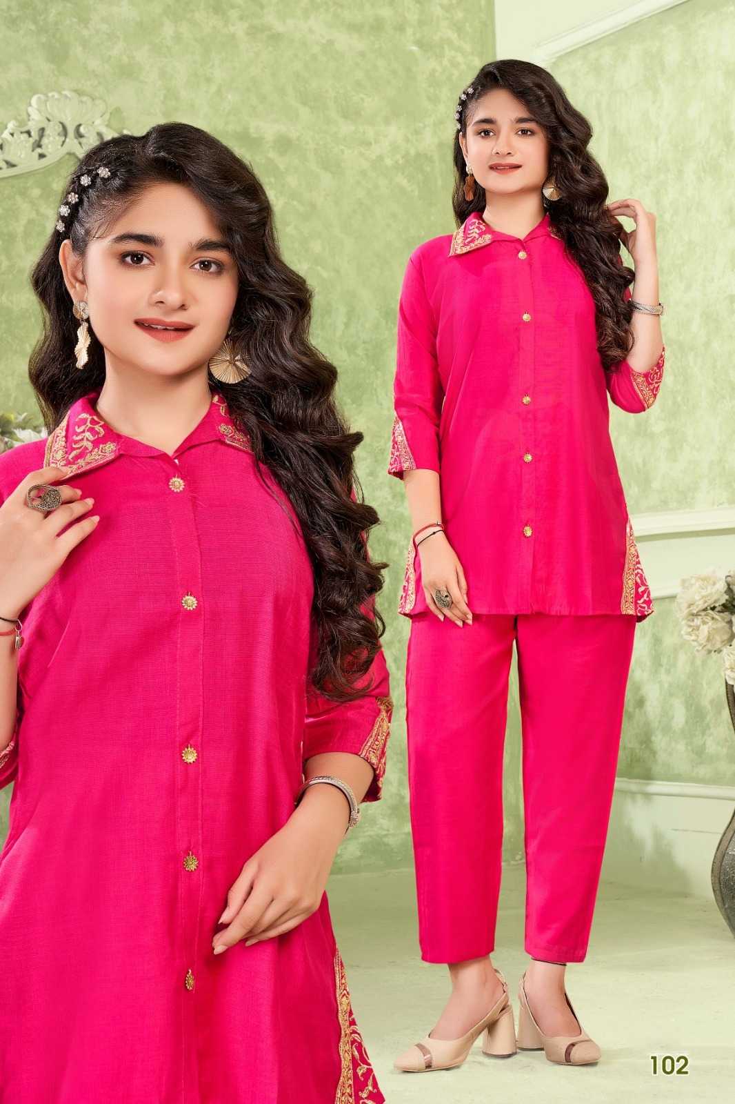 Star Girl Fancy Kids Co-ord Set