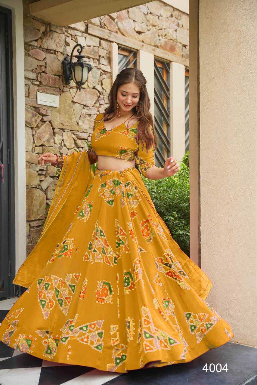 Vallari VOL Crepe Silk Designer Lehenga