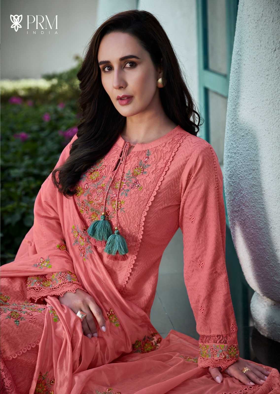 Vanya Cotton Embroidery Suit