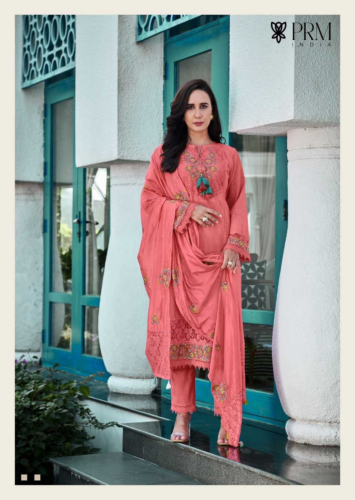 Vanya Cotton Embroidery Suit