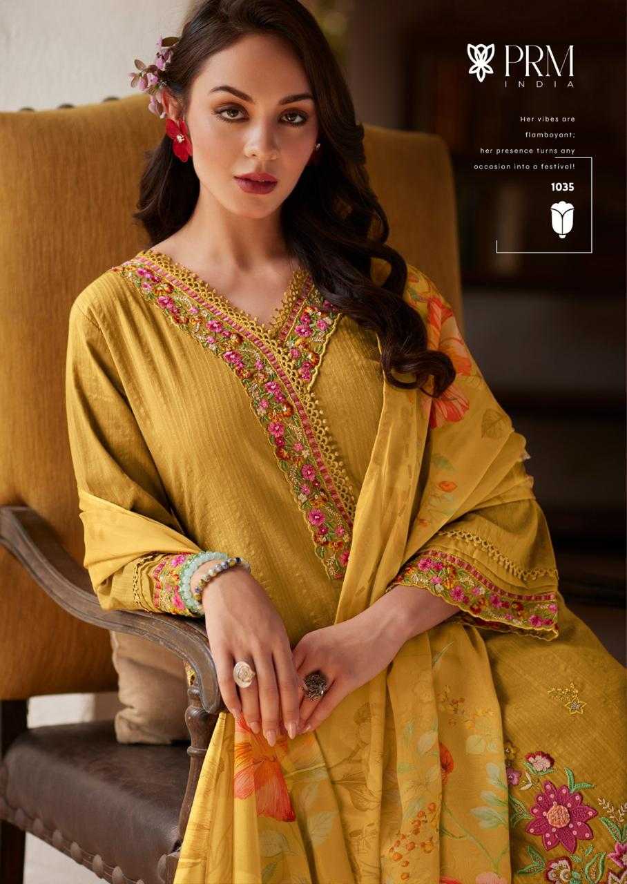 Viviana Cotton Embroidery Suit