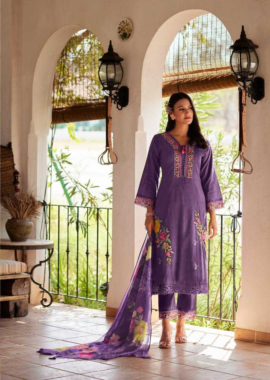 Viviana Cotton Embroidery Suit