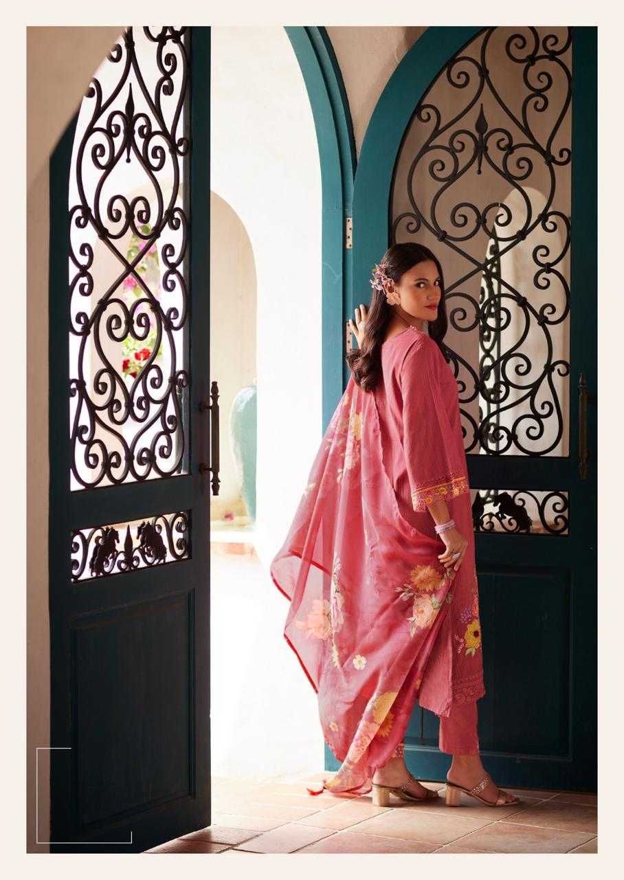 Viviana Cotton Embroidery Suit
