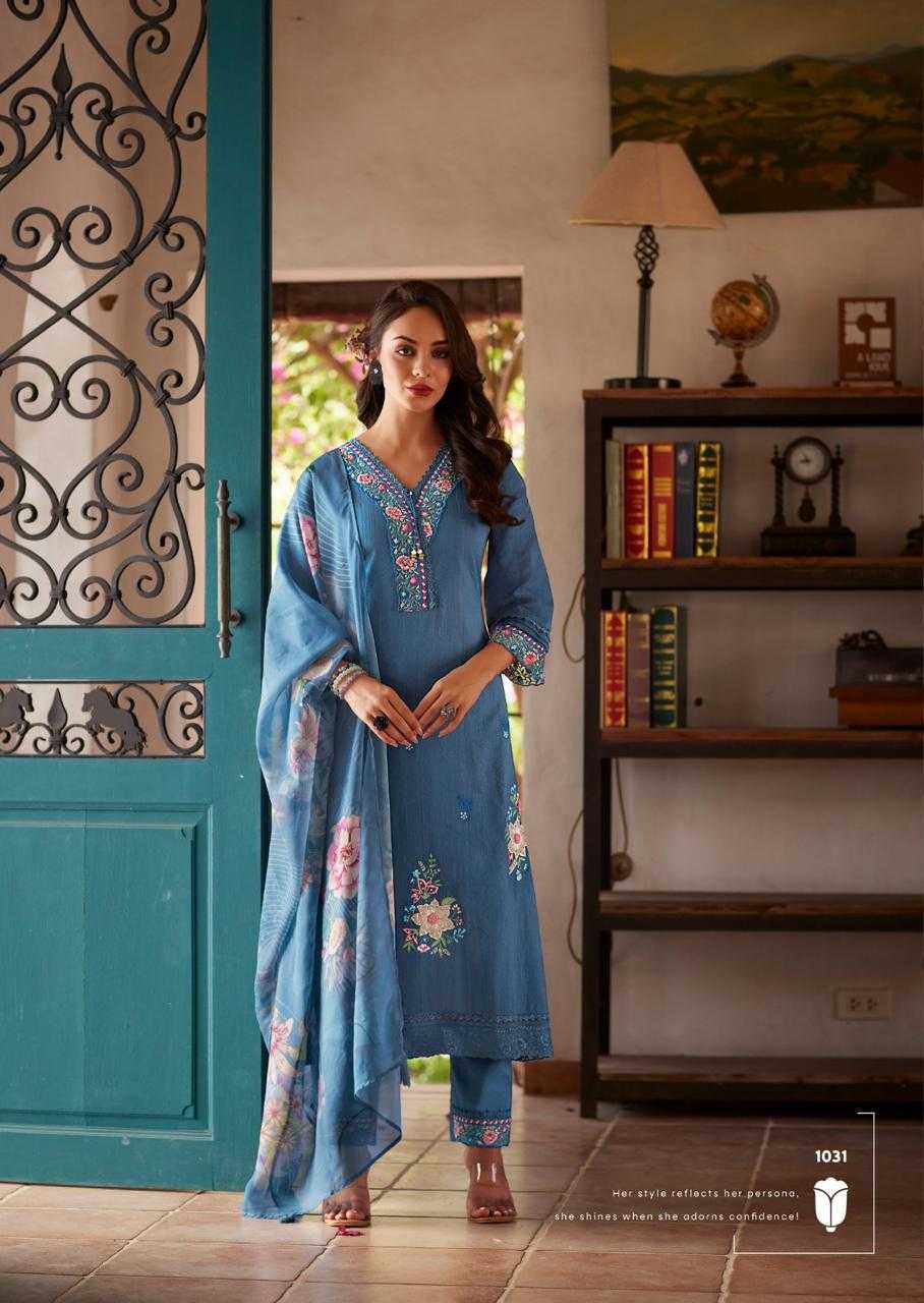 Viviana Cotton Embroidery Suit