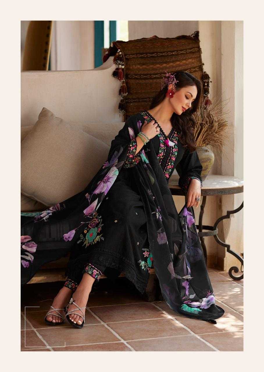 Viviana Cotton Embroidery Suit
